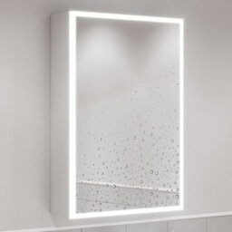 Affine Bathroom Led Mirror Cabinet Illuminated Demister Pad Shaver Socket 700 X 500mm - thumbnail 6