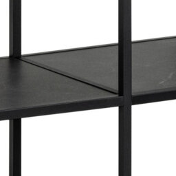 Furniture To Go Strington Bookcase With 2 Shelves In Black - thumbnail 7