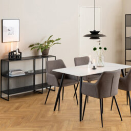 Furniture To Go Strington Bookcase With 2 Shelves In Black - thumbnail 4
