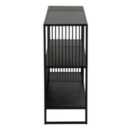 Furniture To Go Strington Bookcase With 2 Shelves In Black - thumbnail 3