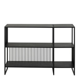 Furniture To Go Strington Bookcase With 2 Shelves In Black - thumbnail 2