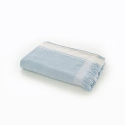 The Lyndon Company Shoreline Stripe 100% Cotton Beach Towel - thumbnail 2