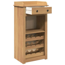 Vidaxl Wine Cabinet Panama 57X40X111.5 Cm Solid Wood Pine Wine Cabinets - thumbnail 5