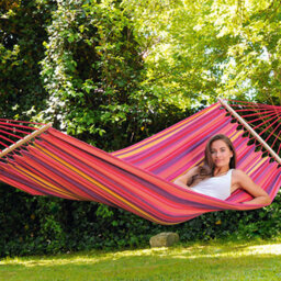 Amazonas Spreader Bar Garden Hammock Single Tonga Vulcano - thumbnail 3