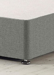 Somnior Beds Somnior Platform Divan Base Linen Silver With 2 Drawers - Double - thumbnail 3