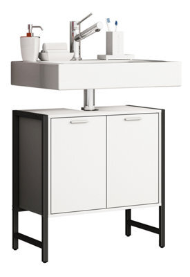 Vcm Wooden Underfloor Cabinet Edino Revolving Doors - image 1