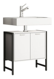 Vcm Wooden Underfloor Cabinet Edino Revolving Doors - thumbnail 2