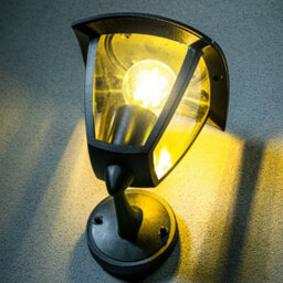 CGC Lighting Cgc Black Outdoor Garden Porch Patio Wall Light - thumbnail 3