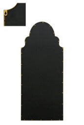 Mirroroutlet The Arcus Gold Arched Leaner Wall Garden Mirror 200 X 85Cm - thumbnail 4
