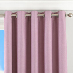 Riva Home Thermal Blackout Eyelet Curtain Pair Mauve (W)229Cm X (D)229Cm - thumbnail 2
