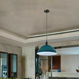Ledsone Industrial Vintage Retro Style Ceiling Hanging Pendant Light - Orange - thumbnail 2