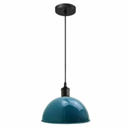 Ledsone Industrial Vintage Retro Style Ceiling Hanging Pendant Light - Orange - thumbnail 7