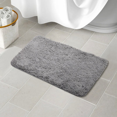 Living And Home Soft Shag Super Absorbent Slip Resistant Bath Rug 60Cm (L) X 40Cm (W) - image 1