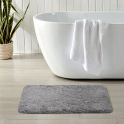 Living And Home Soft Shag Super Absorbent Slip Resistant Bath Rug 60Cm (L) X 40Cm (W) - thumbnail 2