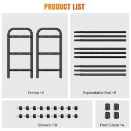 3-Tier Metal Shoe Rack - Expandable Organizer For Entryway Closet Storage - thumbnail 2