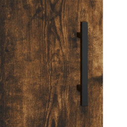 Berkfield Classic Sideboard Smoked Oak 69.5X34X90 Cm Engineered Wood - thumbnail 9