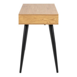 Furniture To Go Neptun 3 Drawer Office Desk In Oak - thumbnail 3