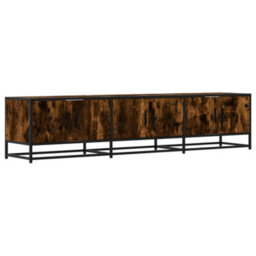 Berkfield Industrial Tv Cabinet Smoked Oak 180X35X41 Cm Engineered Wood - thumbnail 1