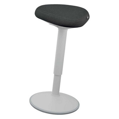 Leitz Ergo Active Standing Stool Chair Posture Comfort Seat Adjustable Furniture In Light Grey - image 1