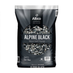 Alpine Grey White Black 12-25mm Stone Gravel Chippings Garden Patio Aggregates - thumbnail 1