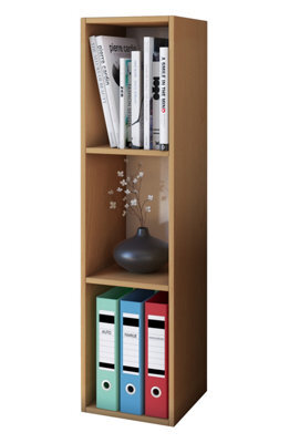Vcm Wood Stand Shelf Decoration Books Mendas 3 - image 1