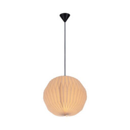 Nordlux Belloy Paper Lamp Shade Pleated Shade  White, - thumbnail 1