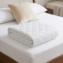 Premium 30Cm Quilted Mattress Protector Cover Deep Pocket Fitted Sheet Microfibre Foam Filled Mattress Topper, Soft, Durable & Eas - thumbnail 5