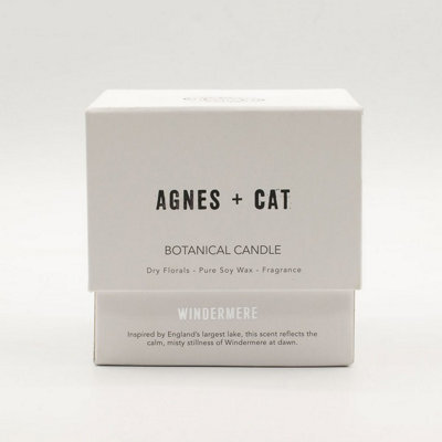 Serenityy Agnes + Cat Botanical Soy Wax Candle - Windermere - image 1