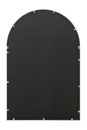 Mirroroutlet The Arcus White Metal Framed Arched Garden Wall Mirror 120Cm X 80Cm - thumbnail 4