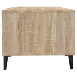 Berkfield Coffee Table Sonoma Oak 102X50X40 Cm Engineered Wood - thumbnail 7