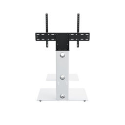 "Avf Lesina 70Cm Pedestal Tv Stand, For Tvs 32-65"" - Satin White" - thumbnail 8