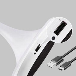 Amorly Led Small Table Lamp,mushroom Shape Rechargeable Portable Bedroom Bedside Ambient Lights For Bedroom Living Room Study Chrome - thumbnail 6