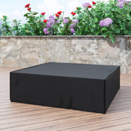 Outsunny Large Garden Set Square Cover Outdoor Furniture Waterproof Resist Fade - thumbnail 8