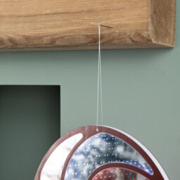 Samuel Alexander 60Cm Light Up Hanging Christmas Lollipop Infinity Light Decoration With Spinning Effect - thumbnail 3