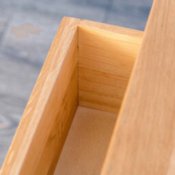 Surrey Oak 85Cm Console Table With Baskets - Fully Assembled By Roseland Furniture - thumbnail 9