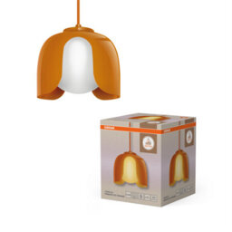 Osram Decor Corolle Pendant Ceiling Light E27 Orange - thumbnail 3