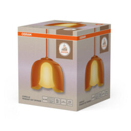 Osram Decor Corolle Pendant Ceiling Light E27 Orange - thumbnail 2