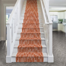 Aperol Spritz Stair Runner - Reversible, Durable & Hardwearing Carpet For Stairs & Staircases, Multiple Lengths - thumbnail 3