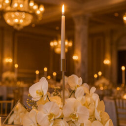 Urbn-Living Urbnliving Metal Candlestick Taper Gold Candle Holder Stand Home Décor Wedding Table Centrepiece - thumbnail 4