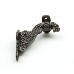 Oakcrafts - Antique Cast Iron Ornate Animal Head Handrail Bracket - thumbnail 4