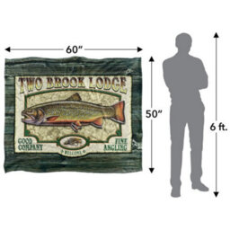 Jq Licensing Two Brook Lodge Silky Sign Supersoft Blanket Multicoloured (One Size) - thumbnail 5