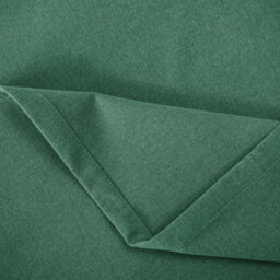 Happy Homewares Emerald Linen Style Blackout Eyelet Curtain Pair - 46 X 63 Inch Drop - thumbnail 3