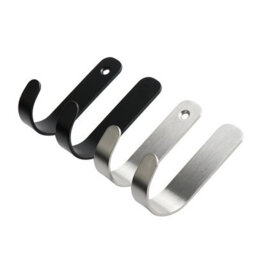 12 Pack Stainless Steel Adhesive Hooks, Self, For Kitchen And Bathroom, Towel Hooks - thumbnail 4