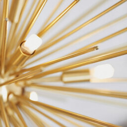 Luminosa Lighting Luminosa Orta 9 Light Spherical Pendant Satin Brushed Gold Plate, G9 - thumbnail 5