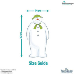 Stickerscape The Snowman And The Snowdog Snow Globe Window Stickers Christmas Window Decorations Repositionable And Reusable Made In The Uk - thumbnail 4