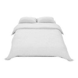 Living And Home Pack Of 3 King Bedding Solid Duvet Cover With 2 Pillowcase Set Easy Care Comfortable And Ezysleep - thumbnail 3