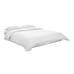 Living And Home Pack Of 3 King Bedding Solid Duvet Cover With 2 Pillowcase Set Easy Care Comfortable And Ezysleep - thumbnail 2