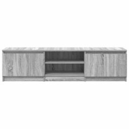 Berkfield Stylish Tv Cabinet Grey Sonoma 140X40X35.5 Cm Engineered Wood - thumbnail 6