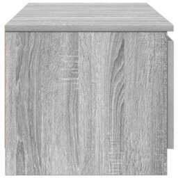 Berkfield Stylish Tv Cabinet Grey Sonoma 140X40X35.5 Cm Engineered Wood - thumbnail 7