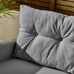 Furniturebox Arizona Rattan Garden Sofa Set, 4 Seat Outdoor Sofa Set, Grey Rattan Garden Furniture Set - Chairs,  Sofa, Coffee Set - thumbnail 6